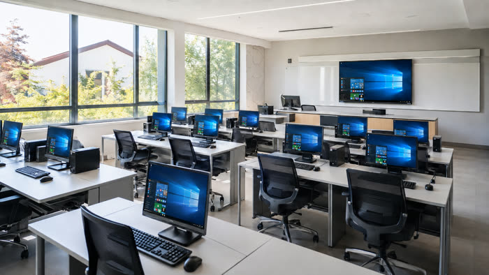 Captura de pantalla de Infraestructura TI para colegios — Región del Biobío