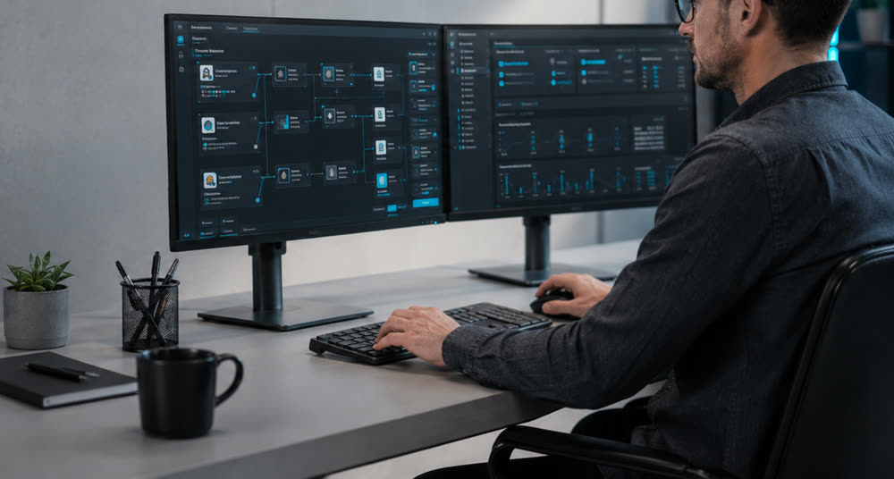Panel de gestión y analítica de datos en tiempo real